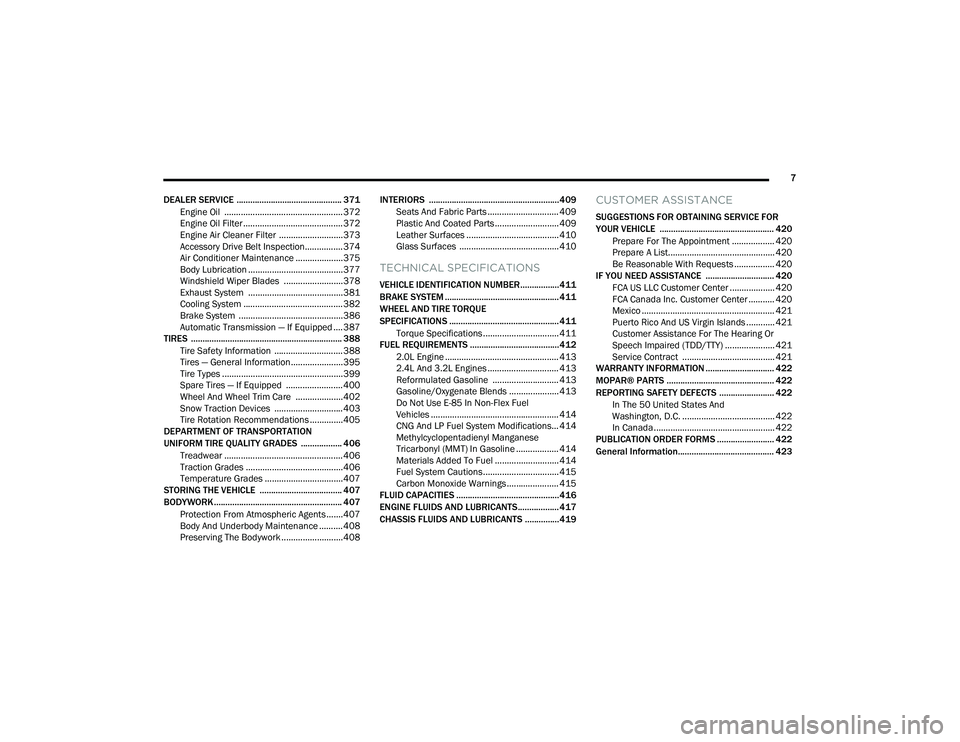 JEEP CHEROKEE LATITUDE LUX 2021  Owners Manual 