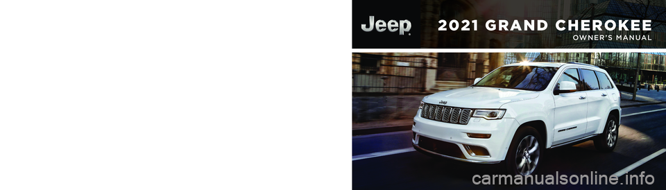 JEEP GRAND CHEROKEE TRAILHAWK 2020  Owners Manual 