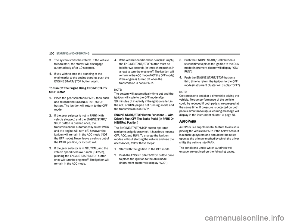 JEEP GRAND CHEROKEE TRAILHAWK 2020  Owners Manual 