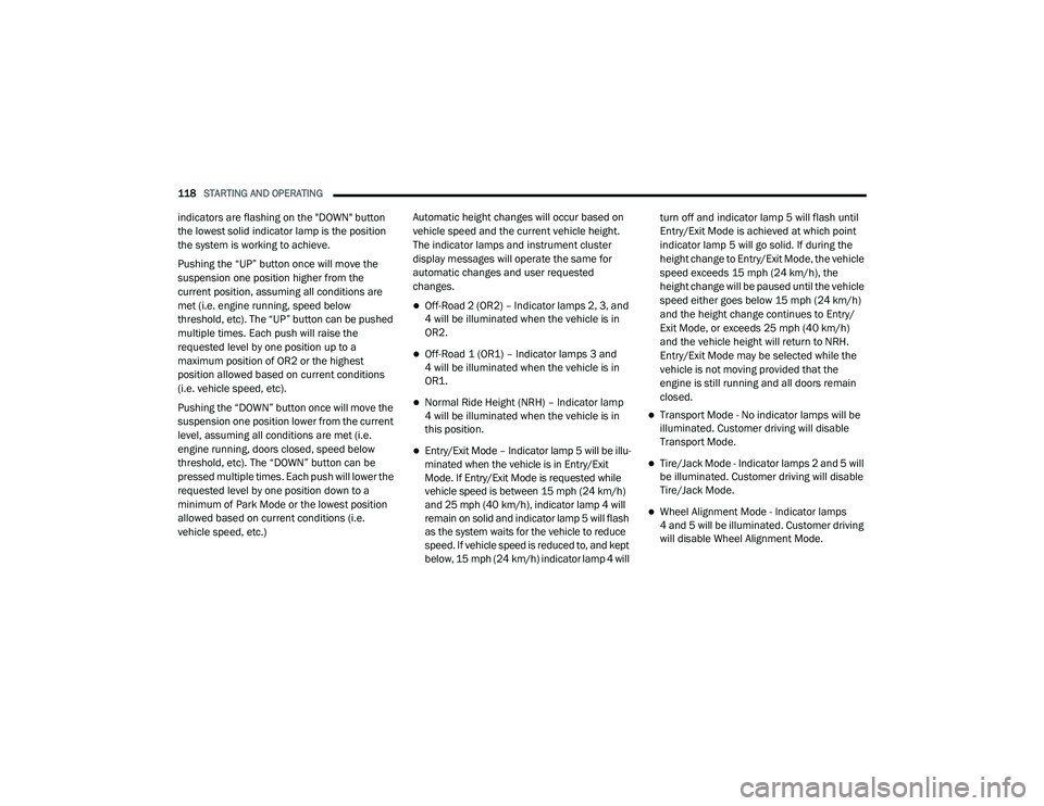 JEEP GRAND CHEROKEE TRAILHAWK 2020  Owners Manual 