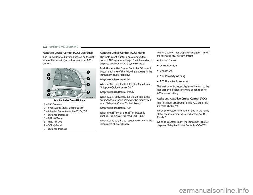JEEP GRAND CHEROKEE TRAILHAWK 2020  Owners Manual 