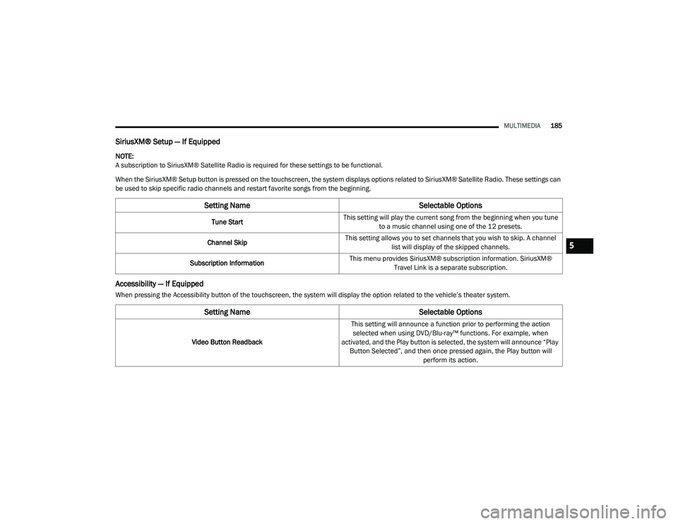 JEEP GRAND CHEROKEE TRAILHAWK 2020  Owners Manual Sett�L�Qg Na�PeSe�Oe�Ftab�Oe O�St�Lo�Q�V
�9�L�Geo �%�Xtto�Q �5ea�Gba�Fk�7�K�L�V �Vett�L�Qg �Z�L�O�O a�Q�Qo�X�Q�Fe a �I�X�Q�Ft�Lo�Q �S�U�Lo�U to �Se�U�Io�U�P�L�Qg t�Ke a�Ft�Lo�Q 
�Ve�Oe�Fte�G �Z�Ke�Q �