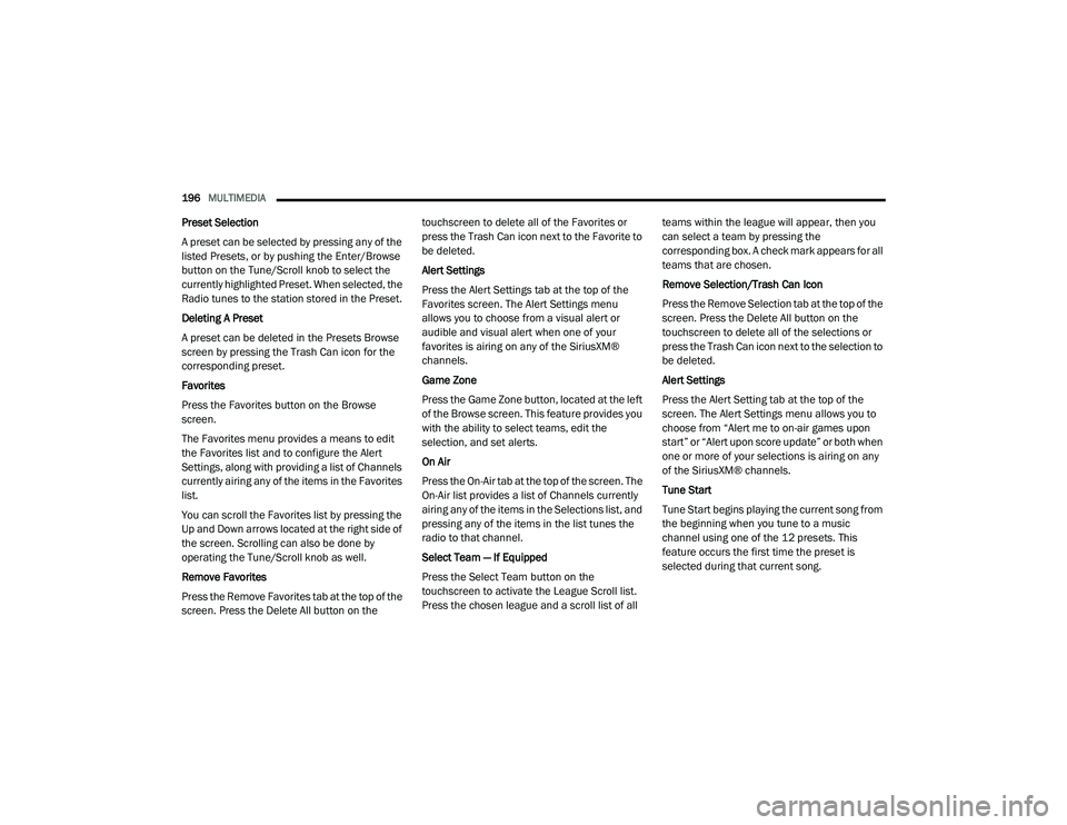 JEEP GRAND CHEROKEE TRAILHAWK 2020  Owners Manual 