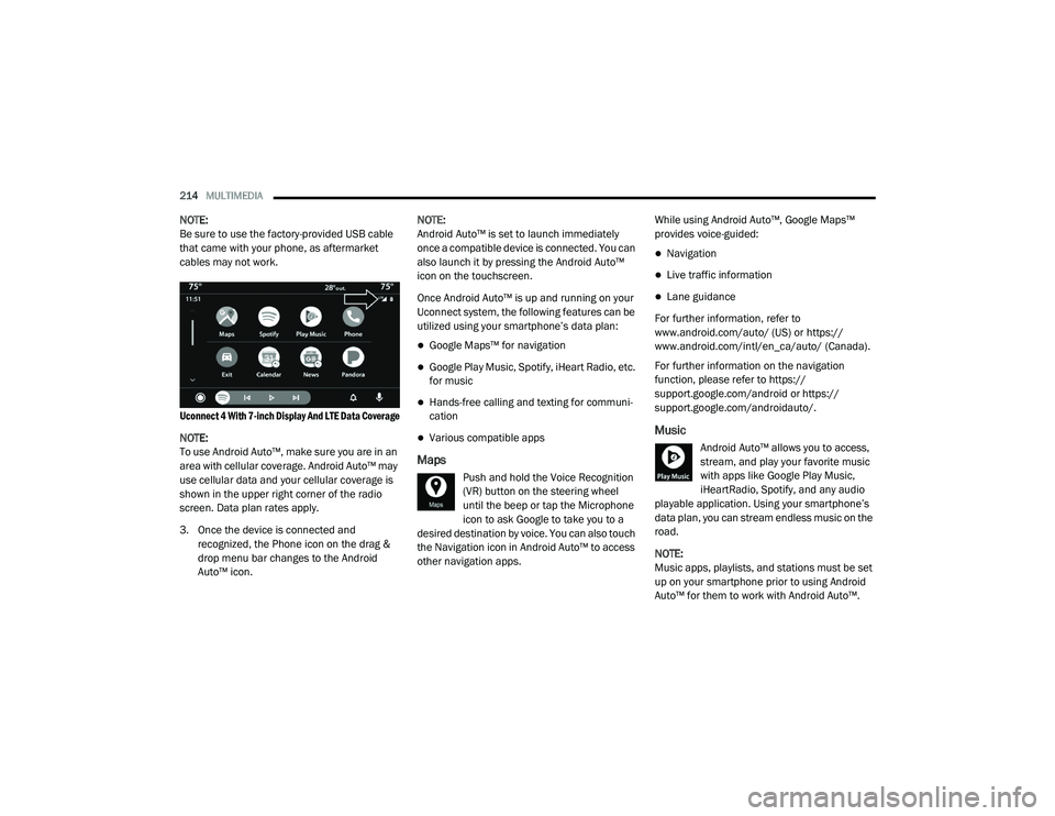 JEEP GRAND CHEROKEE TRAILHAWK 2020  Owners Manual 