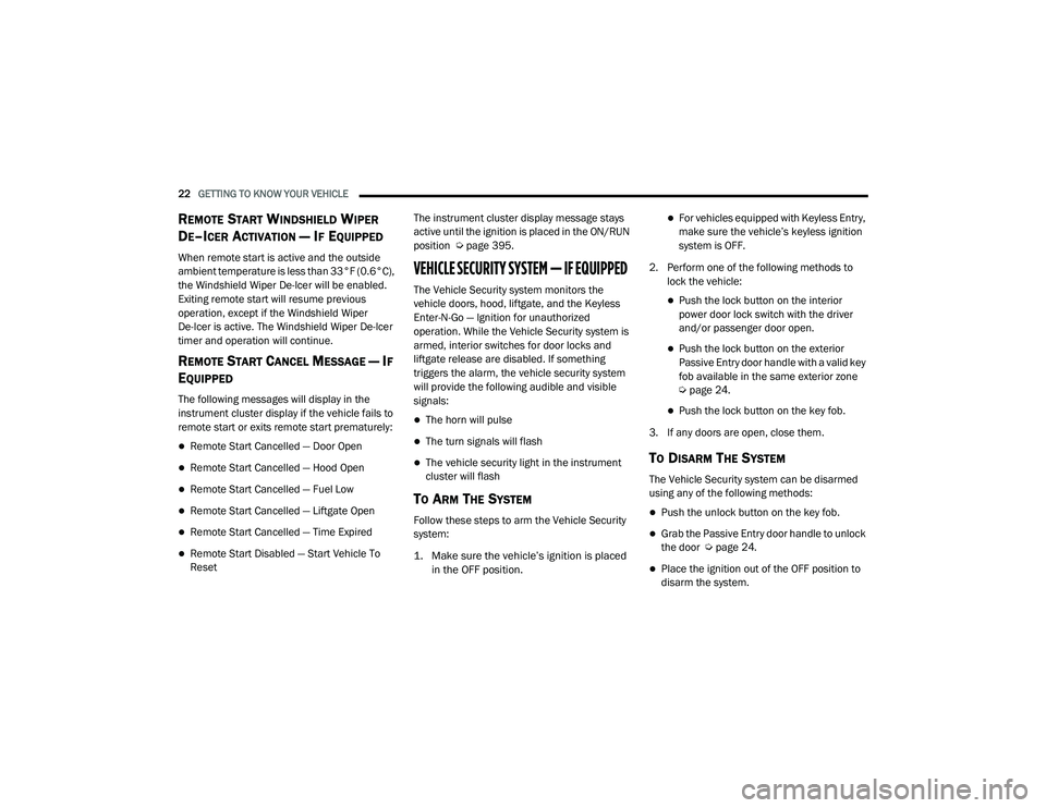 JEEP GRAND CHEROKEE TRAILHAWK 2020 Owners Manual 