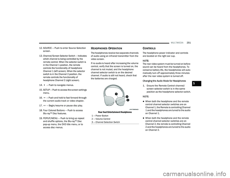 JEEP GRAND CHEROKEE TRAILHAWK 2020  Owners Manual 1 �