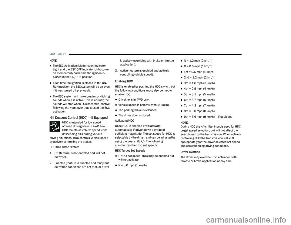 JEEP GRAND CHEROKEE TRAILHAWK 2020  Owners Manual 