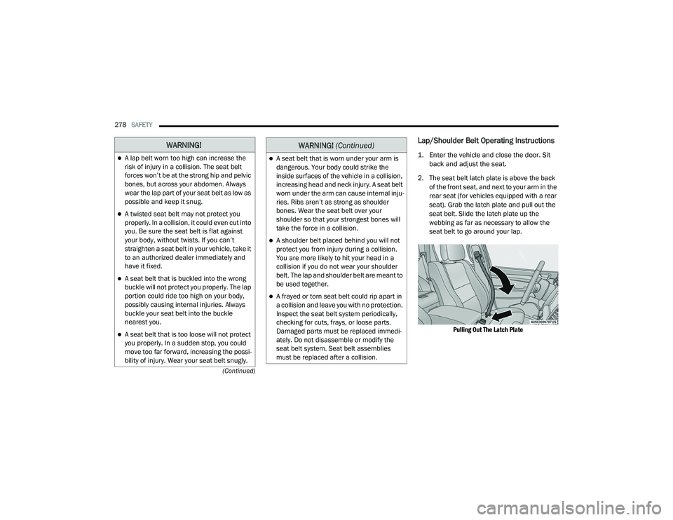 JEEP GRAND CHEROKEE TRAILHAWK 2020  Owners Manual W�$�5N�,N�*� (Continuedyf 