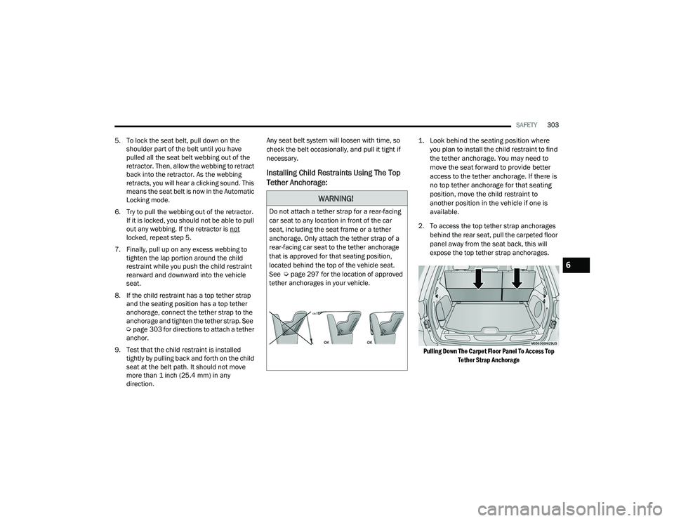 JEEP GRAND CHEROKEE TRAILHAWK 2020  Owners Manual  
�Oo�Fke�G� �Ue�Seat �Vte�S 5.
7. �)�L�Qa�O�O�\� �S�X�O�O �X�S o�Q a�Q�\ e�[�Fe�V�V �Zebb�L�Qg to  t�Lg�Kte�Q t�Ke �Oa�S �So�Ut�Lo�Q a�Uo�X�Q�G t�Ke �F�K�L�O�G 
�Ue�Vt�Ua�L�Qt �Z�K�L�Oe �\o�X �S�X�