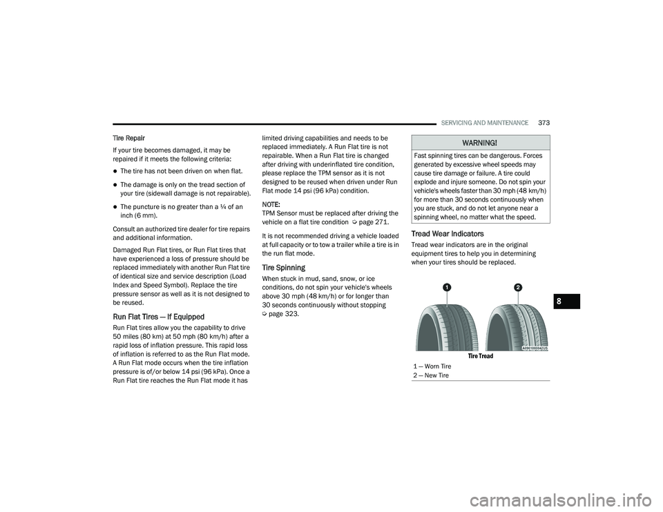 JEEP GRAND CHEROKEE TRAILHAWK 2020  Owners Manual 8

21_WK_OM_EN_USC_t.book  Page 373   