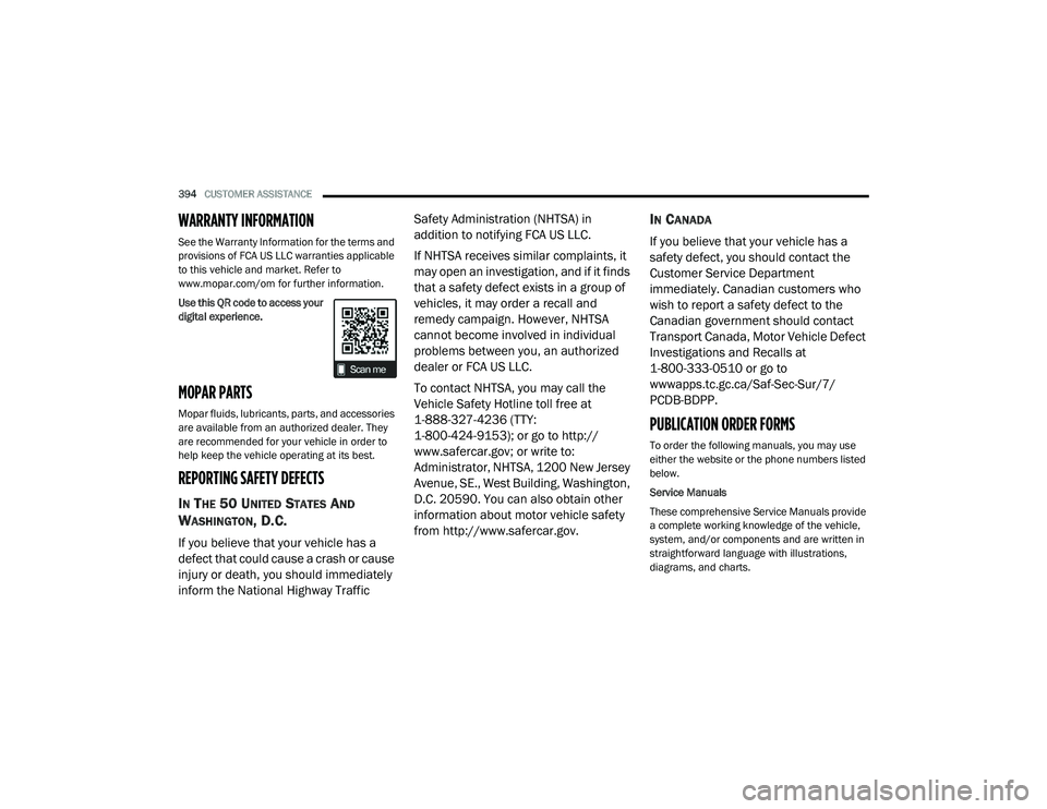 JEEP GRAND CHEROKEE TRAILHAWK 2020  Owners Manual 