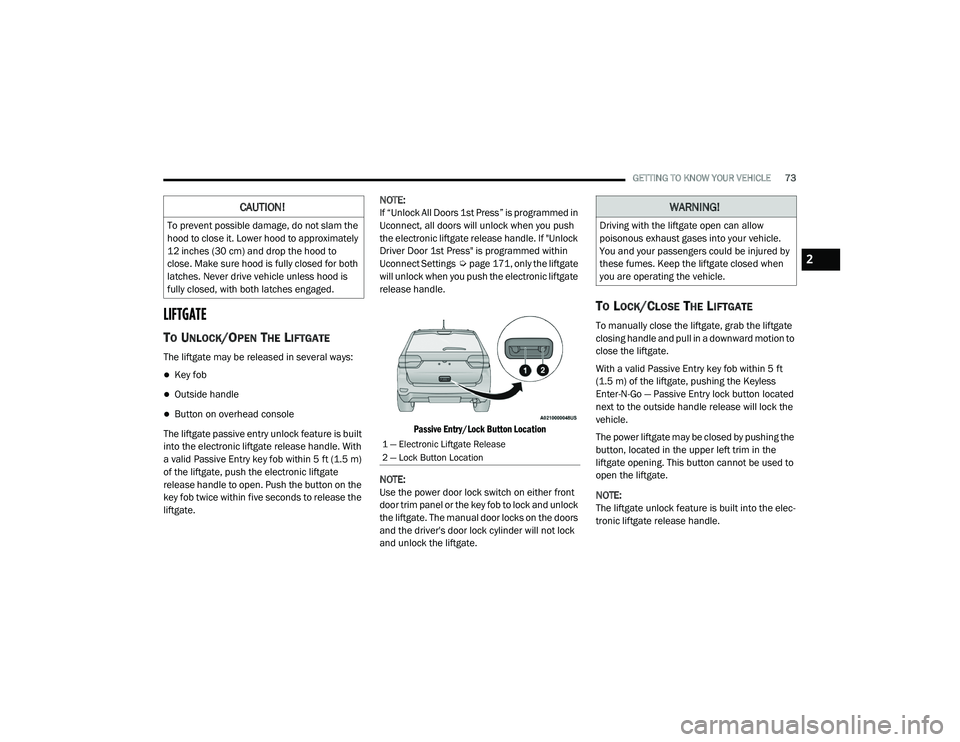 JEEP GRAND CHEROKEE TRAILHAWK 2020 Manual PDF 1 �