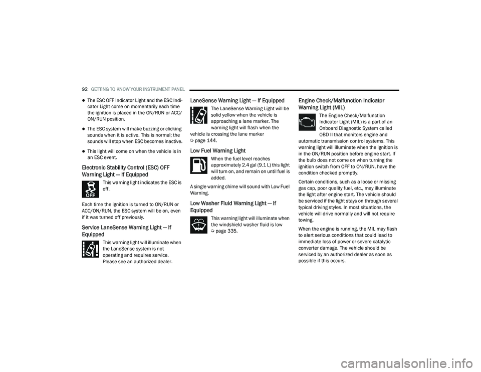 JEEP GRAND CHEROKEE TRAILHAWK 2020  Owners Manual 