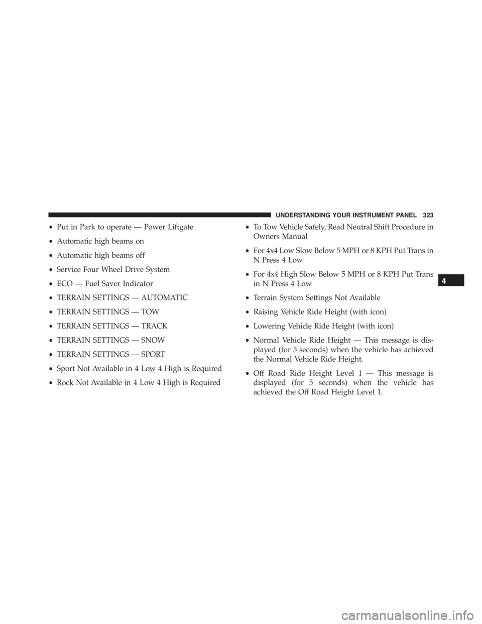 JEEP GRAND CHEROKEE LAREDO 2012  Owners Manual 