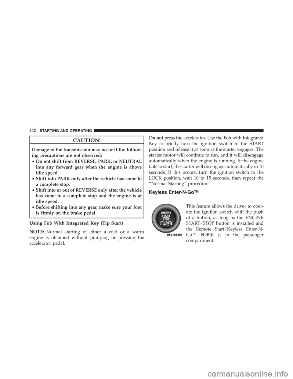 JEEP GRAND CHEROKEE LAREDO 2012  Owners Manual 