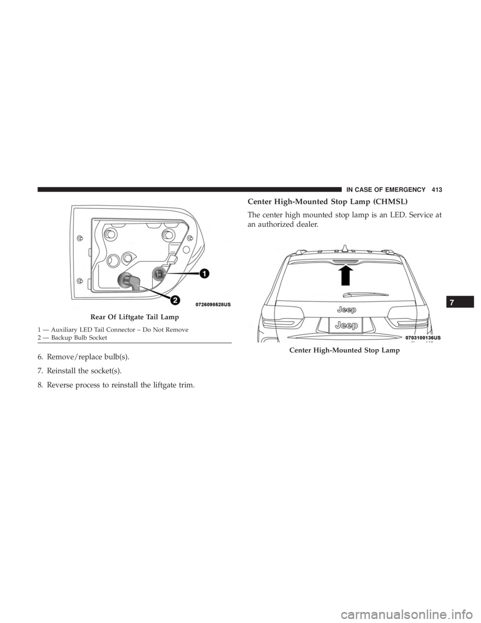 JEEP GRAND CHEROKEE TRAILHAWK 2017  Owners Manual 