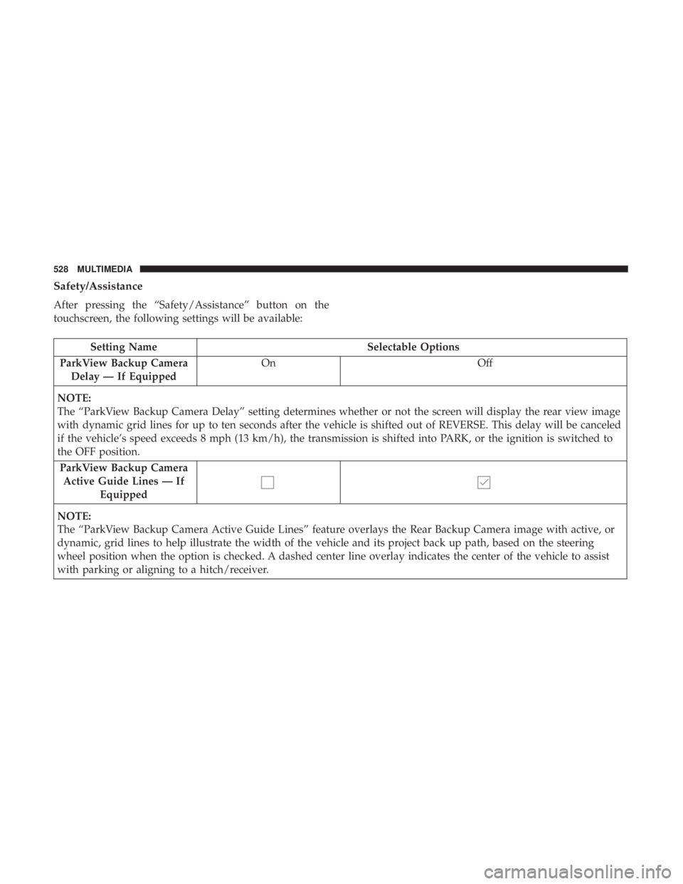 JEEP GRAND CHEROKEE TRAILHAWK 2017  Owners Manual 
