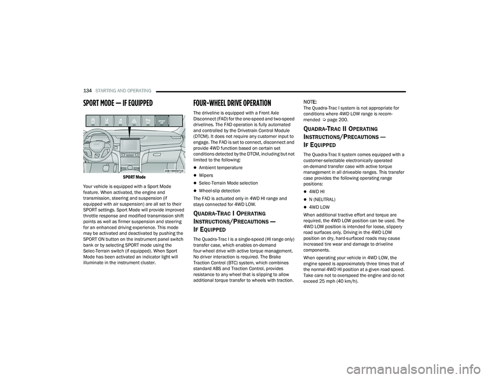 JEEP GRAND CHEROKEE LIMITED 2022  Owners Manual 
