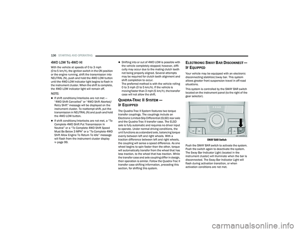 JEEP GRAND CHEROKEE LIMITED 2022  Owners Manual 