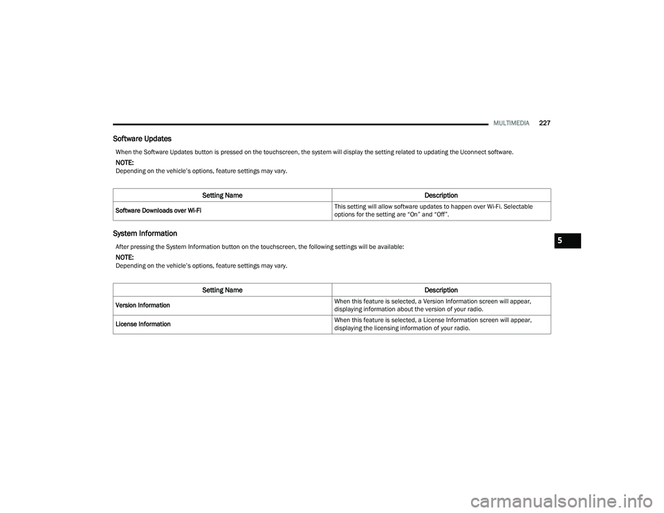 JEEP GRAND CHEROKEE LIMITED 2022  Owners Manual �$�Ite�U �S�Ue�V�V�L�Qg t�Ke S�\�Vte�P �,�Q�Io�U�Pat�Lo�Q b�Xtto�Q o�Q t�Ke to�X�F�K�V�F�Uee�Q� t�Ke �Io�O�Oo�Z�L�Qg �Vett�L�Qg�V �Z�L�O�O be a�Ya�L�Oab�Oe�
NO�7E��e�Se�Q�G�L�Qg o�Q t�Ke �Ye�K�L�F
