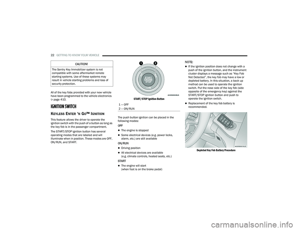 JEEP GRAND CHEROKEE LIMITED 2022 Owners Manual 1 �