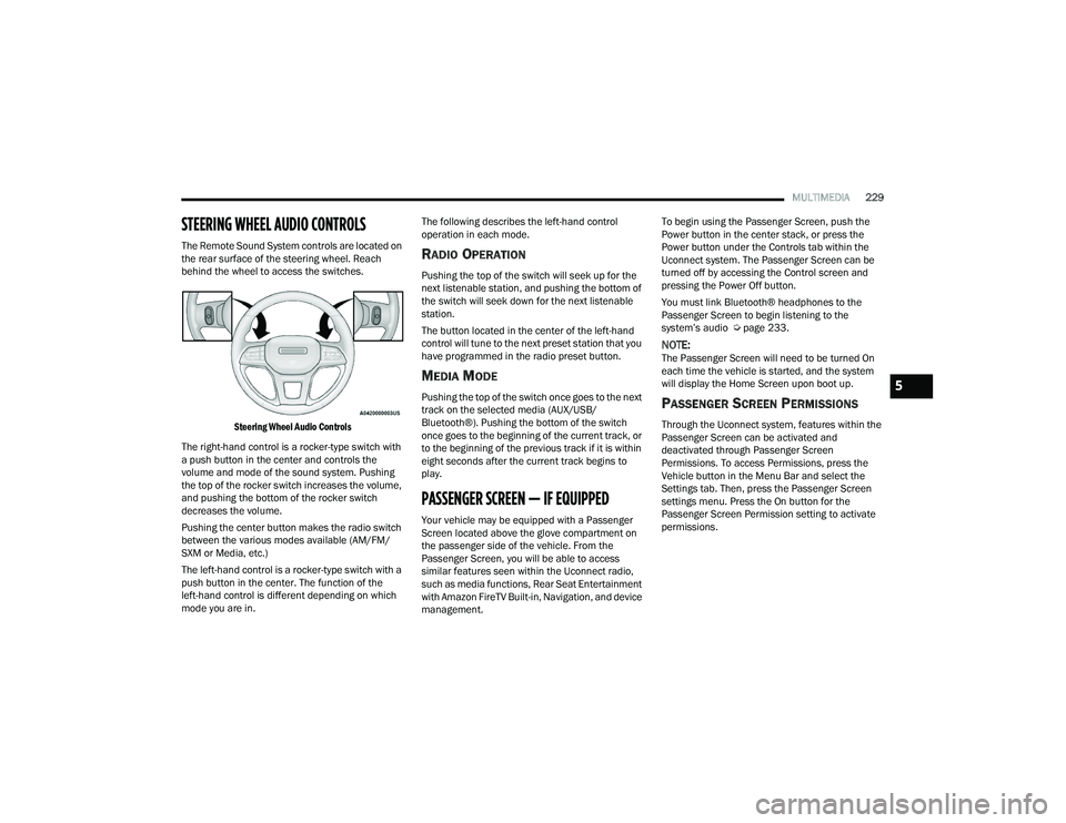JEEP GRAND CHEROKEE LIMITED 2022  Owners Manual 5 
