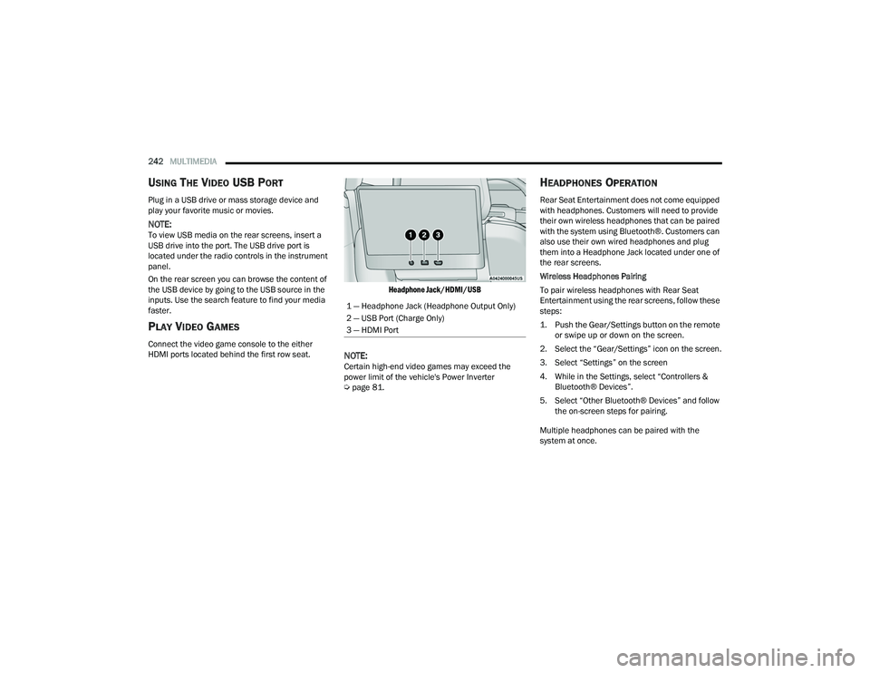 JEEP GRAND CHEROKEE LIMITED 2022  Owners Manual 