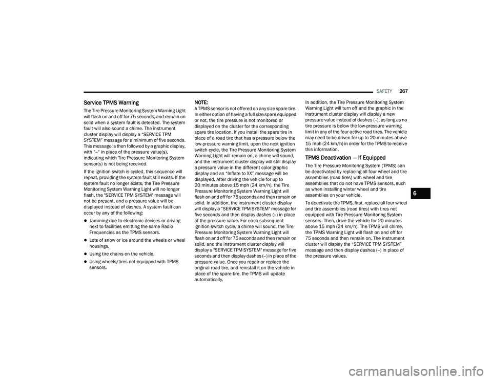 JEEP GRAND CHEROKEE LIMITED 2022  Owners Manual 6 