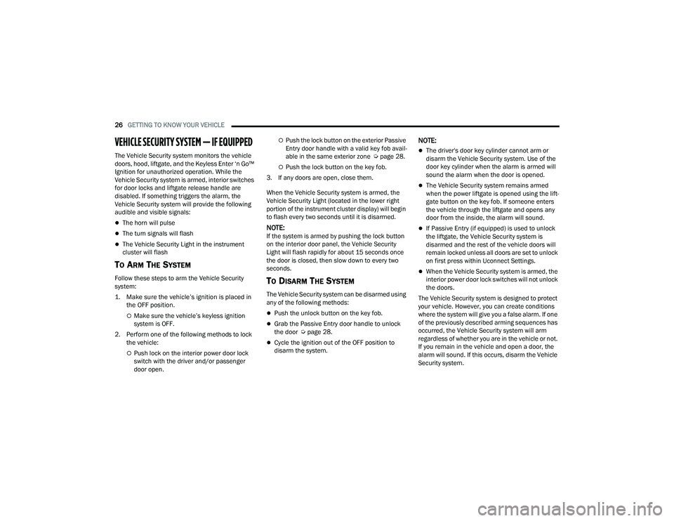 JEEP GRAND CHEROKEE LIMITED 2022 Owners Manual 
