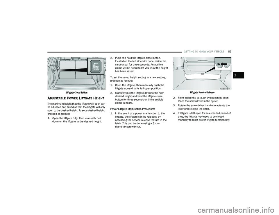 JEEP GRAND CHEROKEE LIMITED 2022  Owners Manual 2 