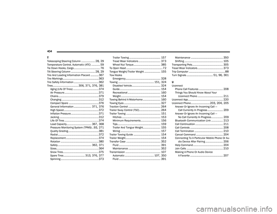 JEEP GRAND CHEROKEE LIMITED 2021  Owners Manual 
