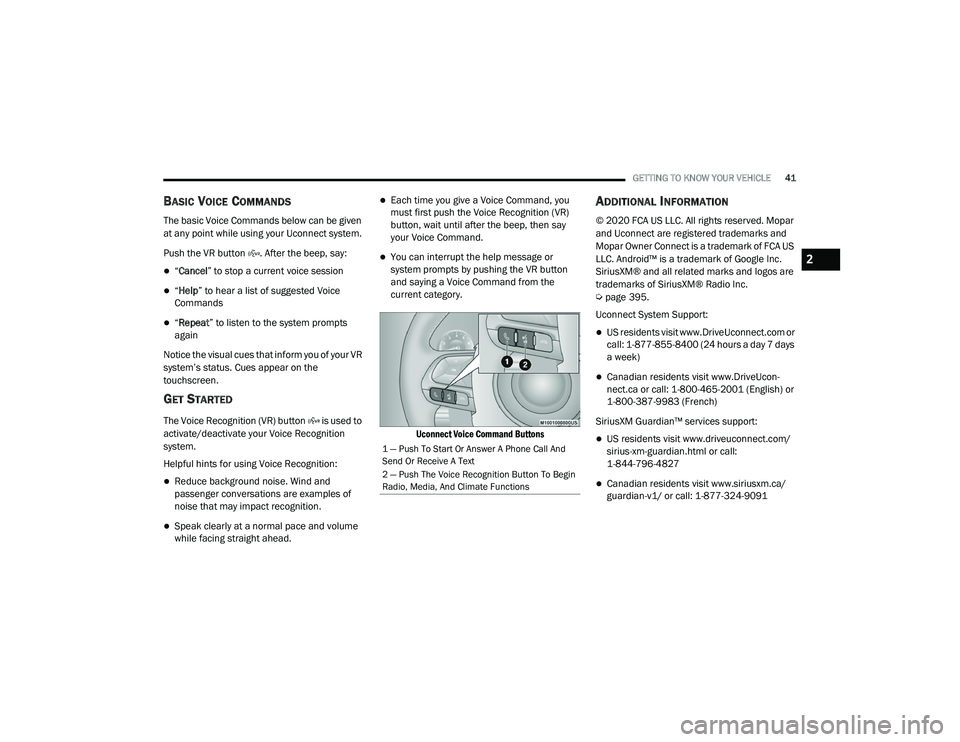 JEEP GRAND CHEROKEE LIMITED 2021 Service Manual 1 �