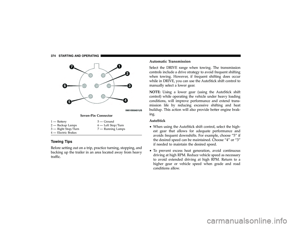 JEEP GRAND CHEROKEE LIMITED 2019  Owners Manual Towing Tips
Before setting out on a trip, practice turning, stopping, and
backing up the trailer in an area located away from heavy
traffic.
Automatic Transmission
Select the DRIVE range when towing.  JEEP GRAND CHEROKEE LIMITED 2019  Owners Manual Towing Tips
Before setting out on a trip, practice turning, stopping, and
backing up the trailer in an area located away from heavy
traffic.
Automatic Transmission
Select the DRIVE range when towing.