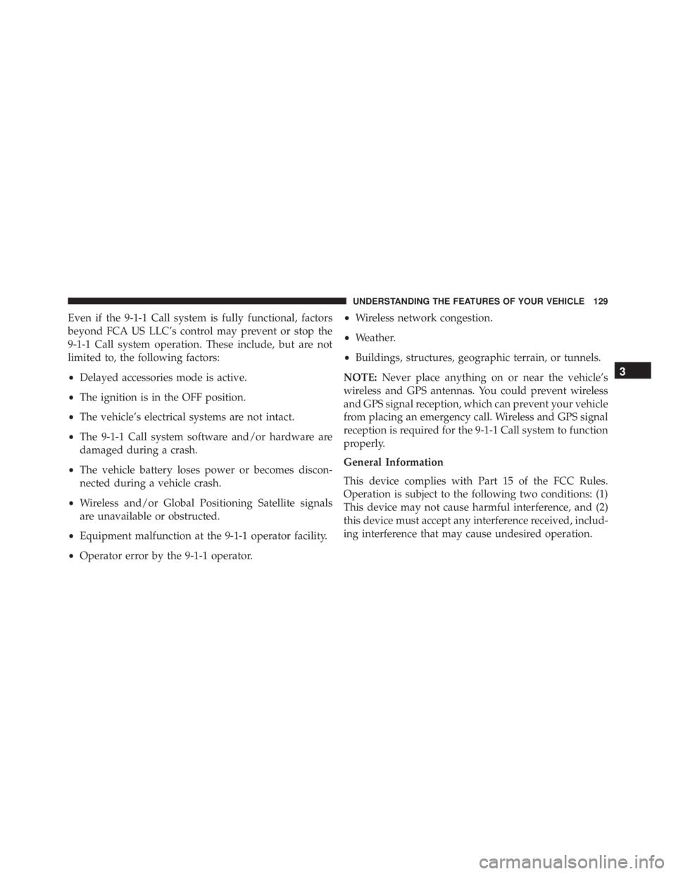 JEEP GRAND CHEROKEE LIMITED 2015  Owners Manual 