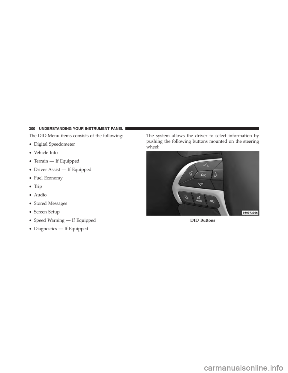JEEP GRAND CHEROKEE LIMITED 2015 Owners Manual JEEP GRAND CHEROKEE LIMITED 2015 Owners Manual