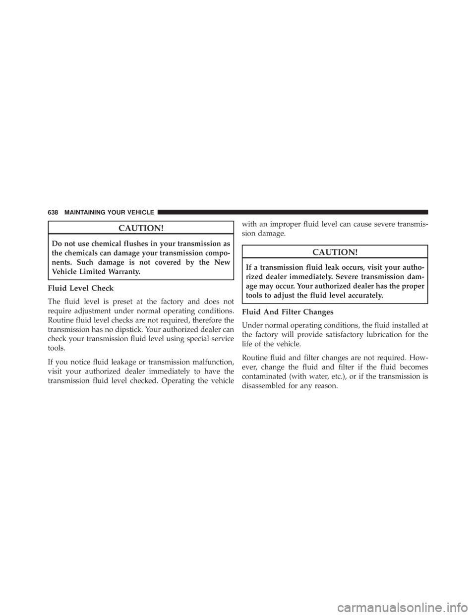 JEEP GRAND CHEROKEE LIMITED 2015  Owners Manual 