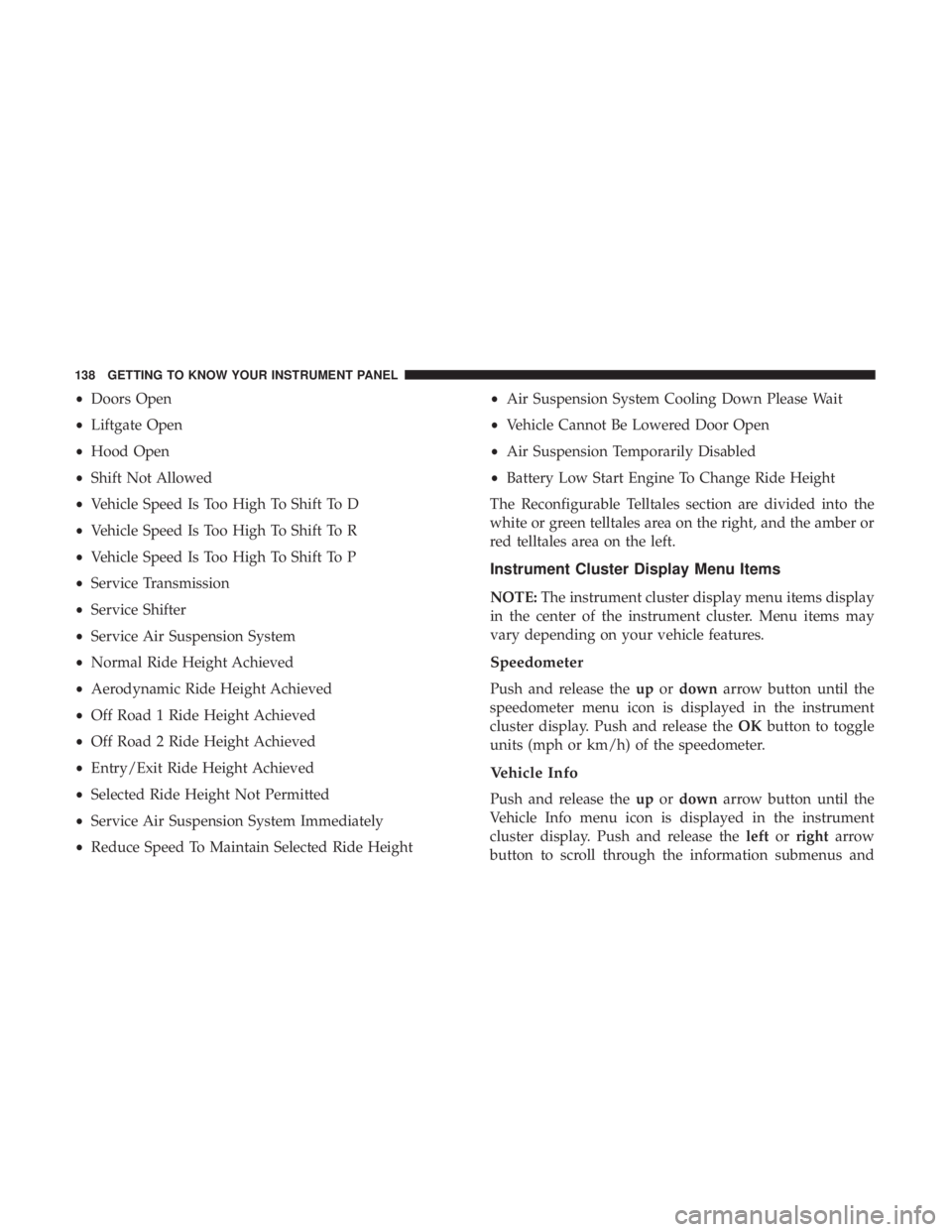 JEEP GRAND CHEROKEE LIMITED 2017 Owners Manual JEEP GRAND CHEROKEE LIMITED 2017 Owners Manual