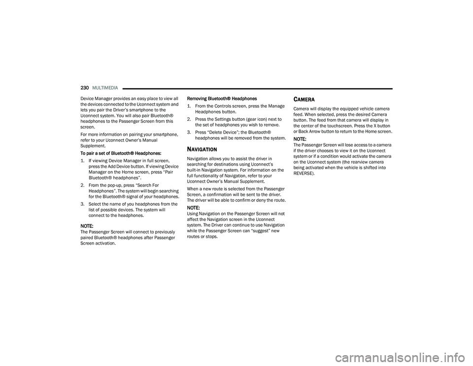 JEEP GRAND CHEROKEE TRAILHAWK 2022  Owners Manual 