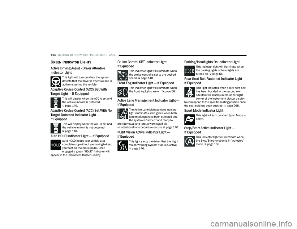 JEEP GRAND CHEROKEE TRAILHAWK 2021  Owners Manual 
