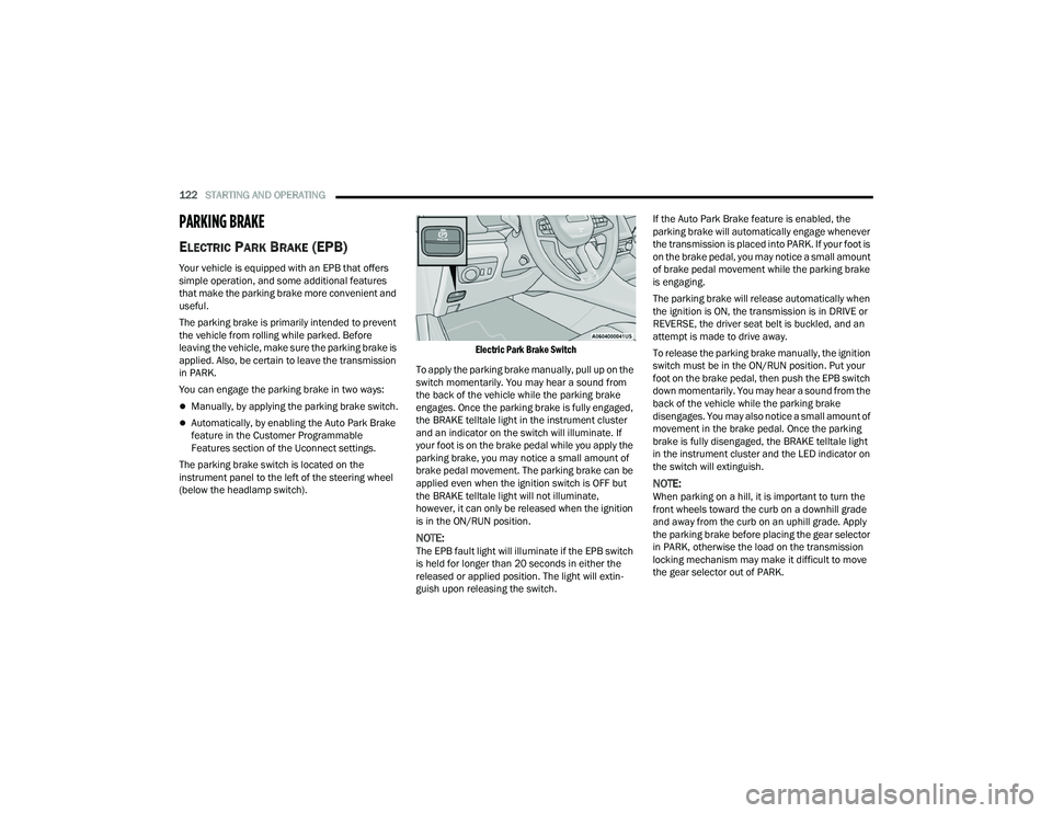 JEEP GRAND CHEROKEE TRAILHAWK 2021  Owners Manual 