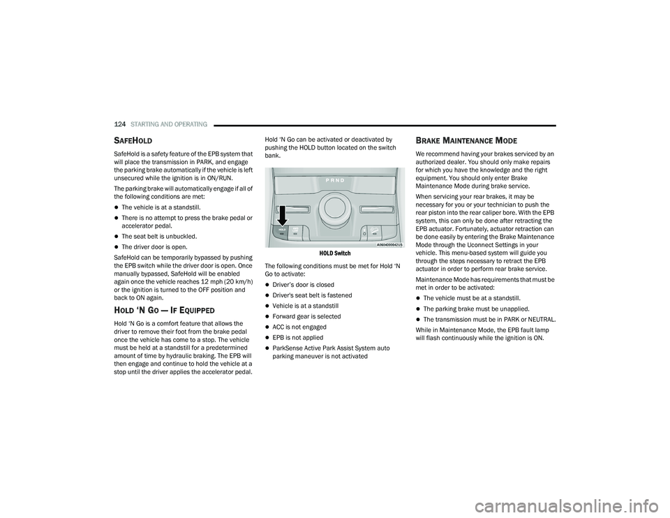 JEEP GRAND CHEROKEE TRAILHAWK 2021  Owners Manual 