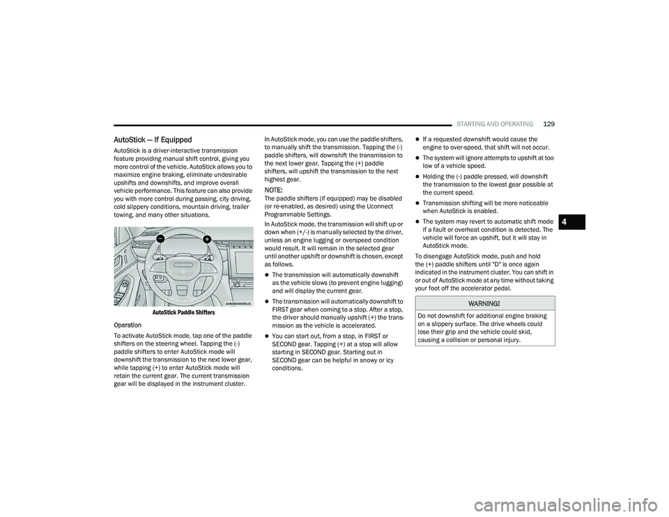 JEEP GRAND CHEROKEE TRAILHAWK 2021  Owners Manual �:�$�5�1�,�1�*�
��R��Q�R�W��G�R�Z�Q�V�K�L�I�W��I�R�U��D�G�G�L�W�L�R�Q�D�O��H�Q�J�L�Q�H��E�U�D�N�L�Q�J�
�R�Q��D��V�O�L�S�S�H�U�\��V�X�U�I�D�F�H���7�K�H��G�U�L�Y�H��Z�K�H�H�O�V��F�R�X�O