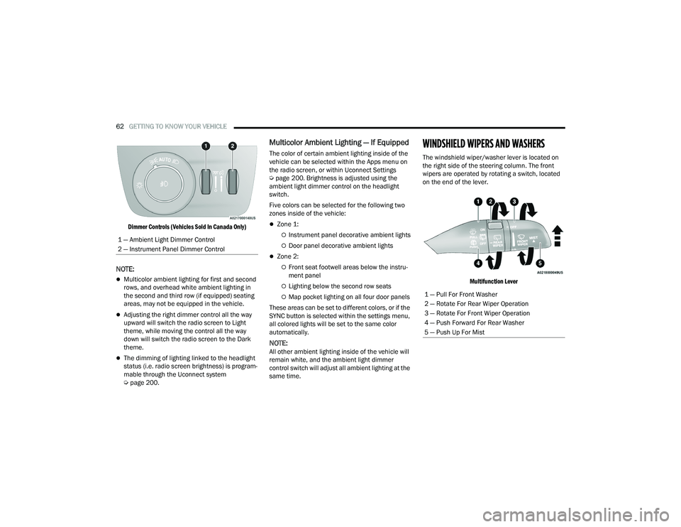 JEEP GRAND CHEROKEE TRAILHAWK 2021 Repair Manual ���³��3�X�O�O��)�R�U��)�U�R�Q�W��:�D�V�K�H�U
���³��5�R�W�D�W�H��)�R�U��5�H�D�U��:�L�S�H�U��2�S�H�U�D�W�L�R�Q
���³��5�R�W�D�W�H��)�R�U��)�U�R�Q�W��:�L�S�H�U��2�S�H�U�D�W�L�R�Q
�