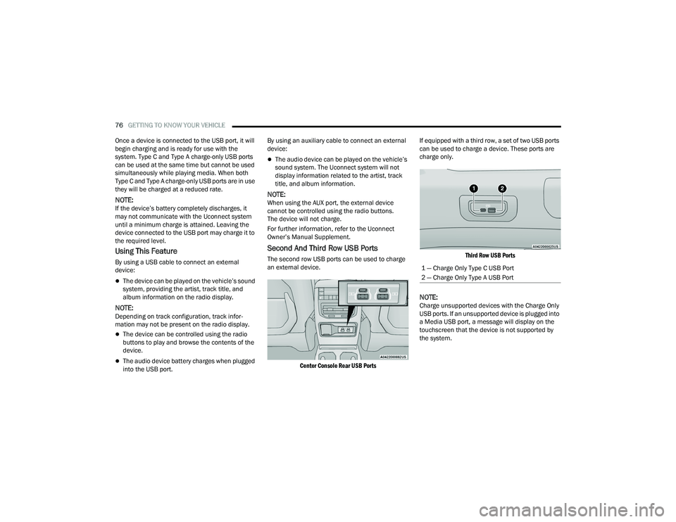 JEEP GRAND CHEROKEE TRAILHAWK 2021 Manual PDF ���³��&�K�D�U�J�H��2�Q�O�\��7�\�S�H��&��8�6�%��3�R�U�W
���³��&�K�D�U�J�H��2�Q�O�\��7�\�S�H��$��8�6�%��3�R�U�W 