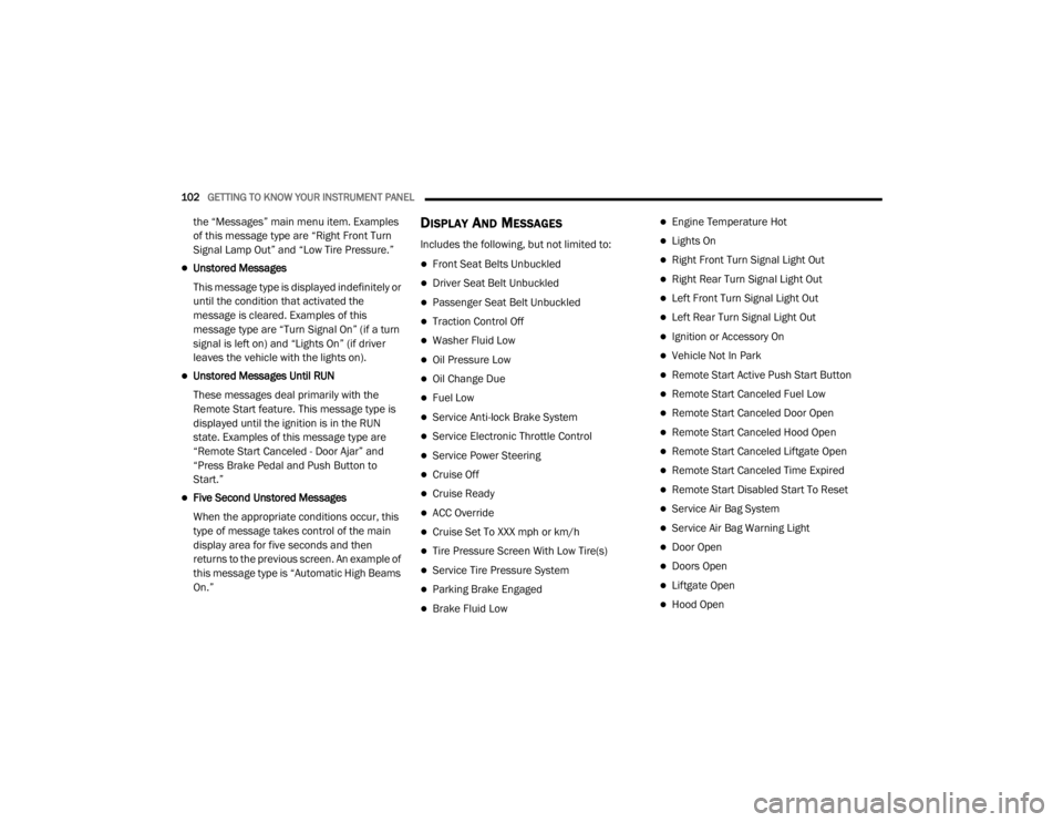 JEEP GRAND CHEROKEE L 2021  Owners Manual 