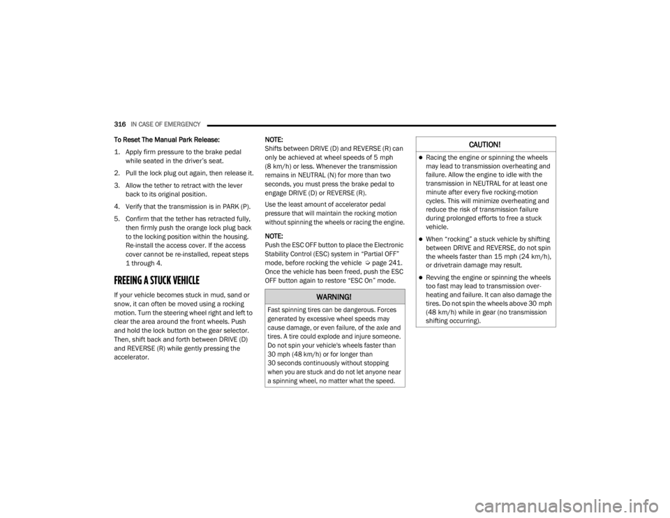 JEEP GRAND CHEROKEE L 2021  Owners Manual �:�$�5�1�,�1�*�

�)�D�V�W��V�S�L�Q�Q�L�Q�J��W�L�U�H�V��F�D�Q��E�H��G�D�Q�J�H�U�R�X�V���)�R�U�F�H�V�
�J�H�Q�H�U�D�W�H�G��E�\��H�[�F�H�V�V�L�Y�H��Z�K�H�H�O��V�S�H�H�G�V��P�D�\�
�F�D�X�V�H