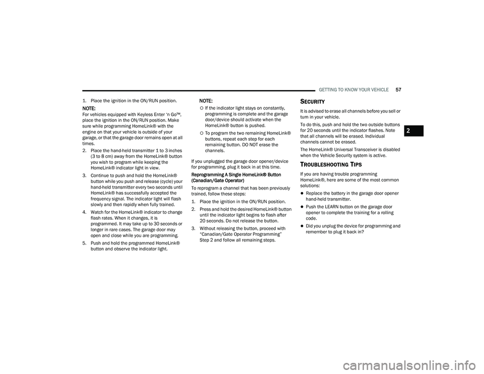 JEEP GRAND CHEROKEE L 2022 Workshop Manual 2 