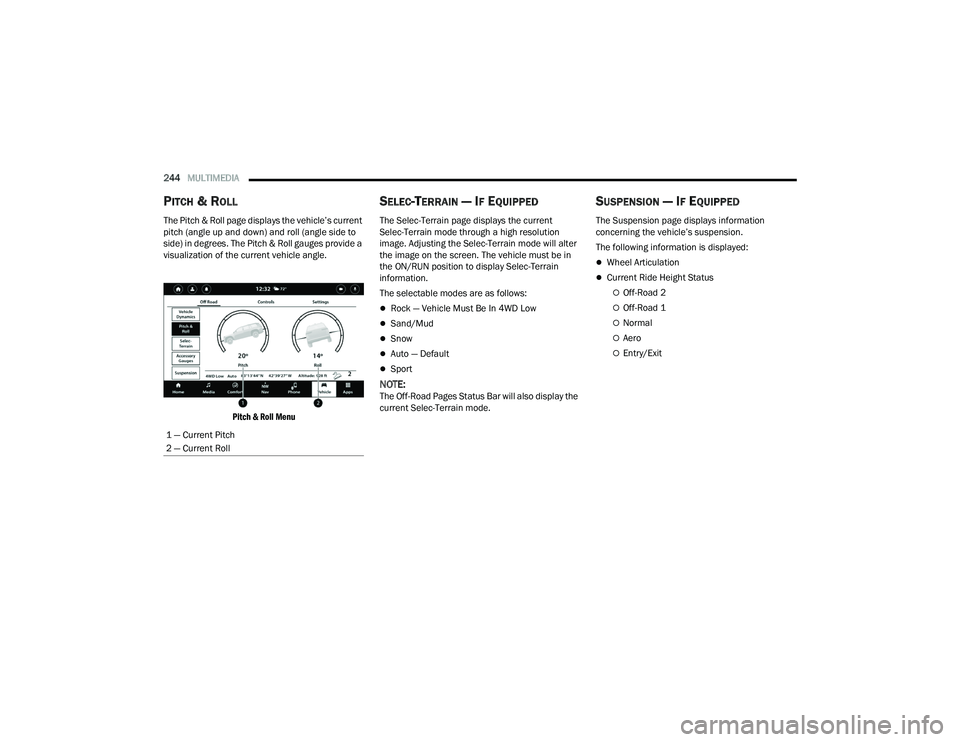JEEP GRAND CHEROKEE 4XE 2022  Owners Manual 