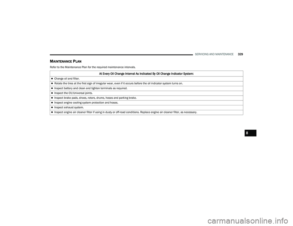 JEEP GRAND CHEROKEE 4XE 2022  Owners Manual 8

22_WL_OM_EN_USC_t.book  Page 329   
