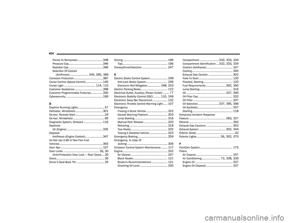 JEEP GRAND CHEROKEE 4XE 2022  Owners Manual 